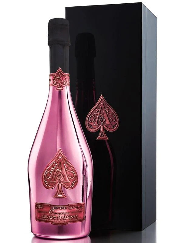 Armand de Brignac レッド シャンパン 傷あり 格安 Armand De Brignac Ace of Spades Brut Rose 750ml – Globuzz