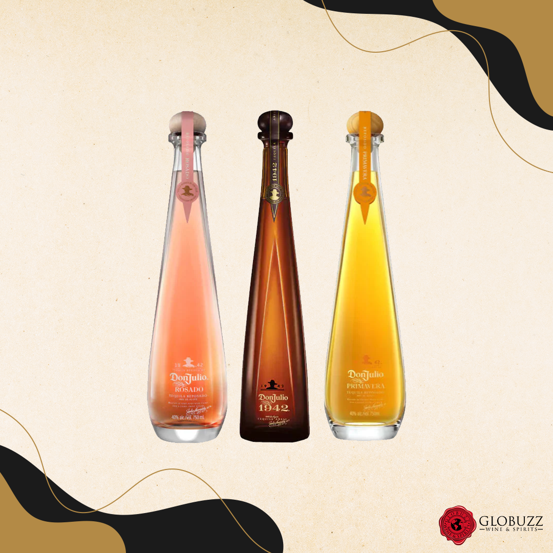 Don Julio 1942, Primavera, And Rosado Tequila Bundle