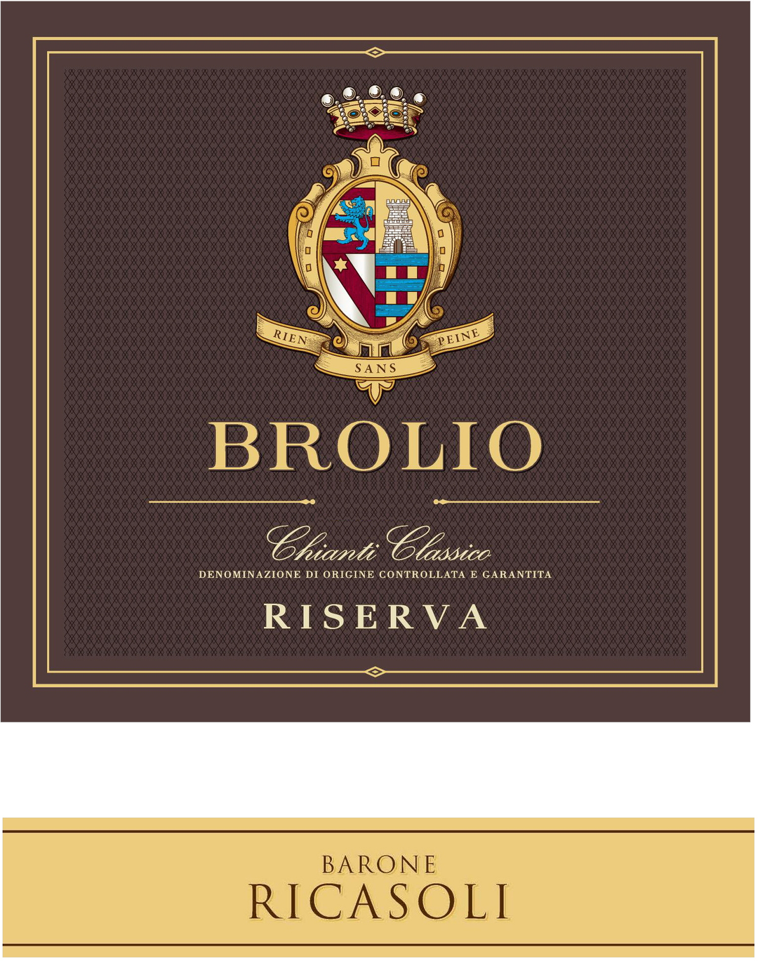 2019 Brolio Chianti Reserve 750 Ml