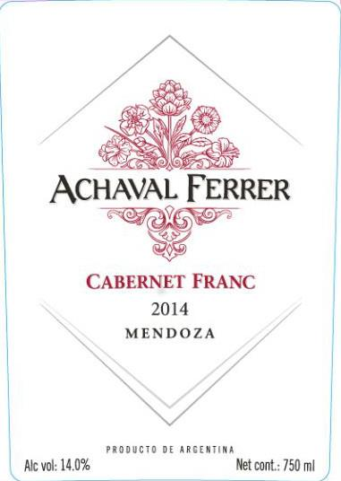 2019 Achaval Ferrer Cabernet Franc 750 Ml