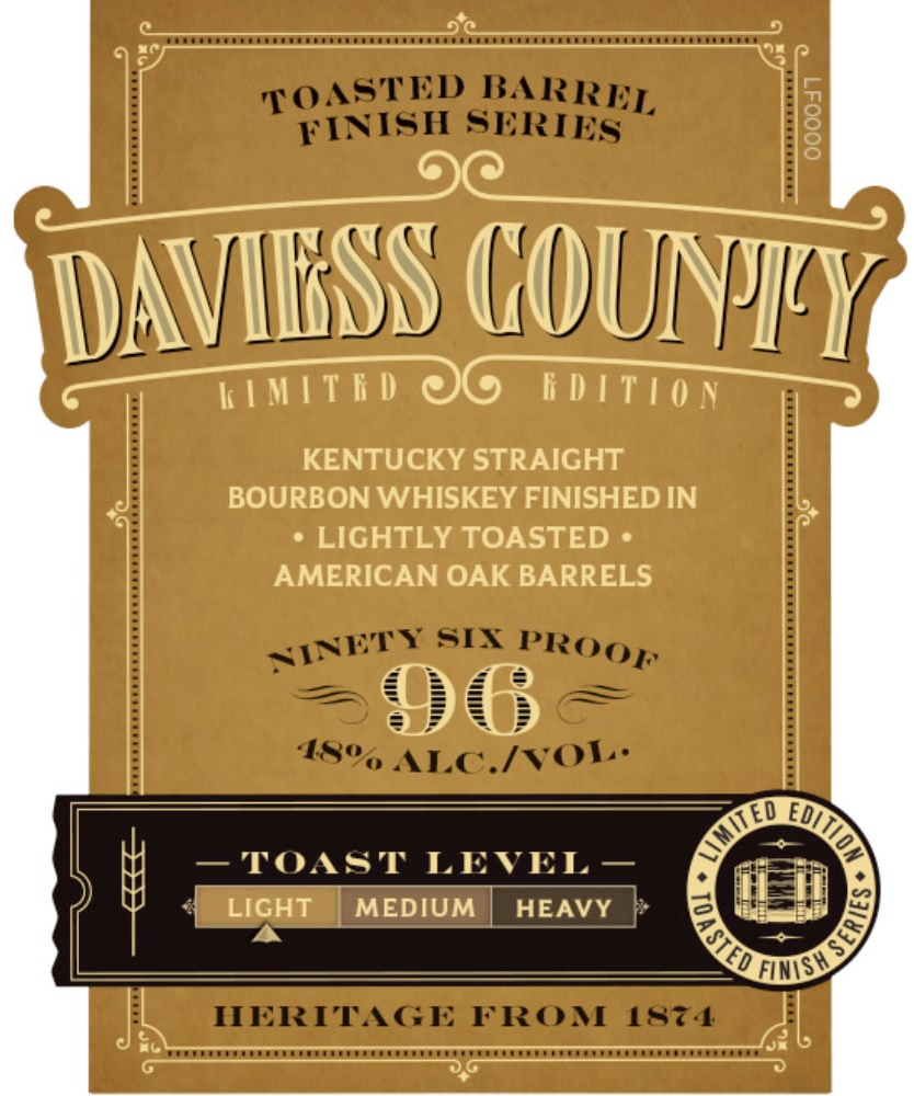 Daviess County Lt Toasted Ksbw 750 ml