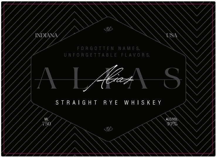 Alias Strt Rye Whsky 750 ml