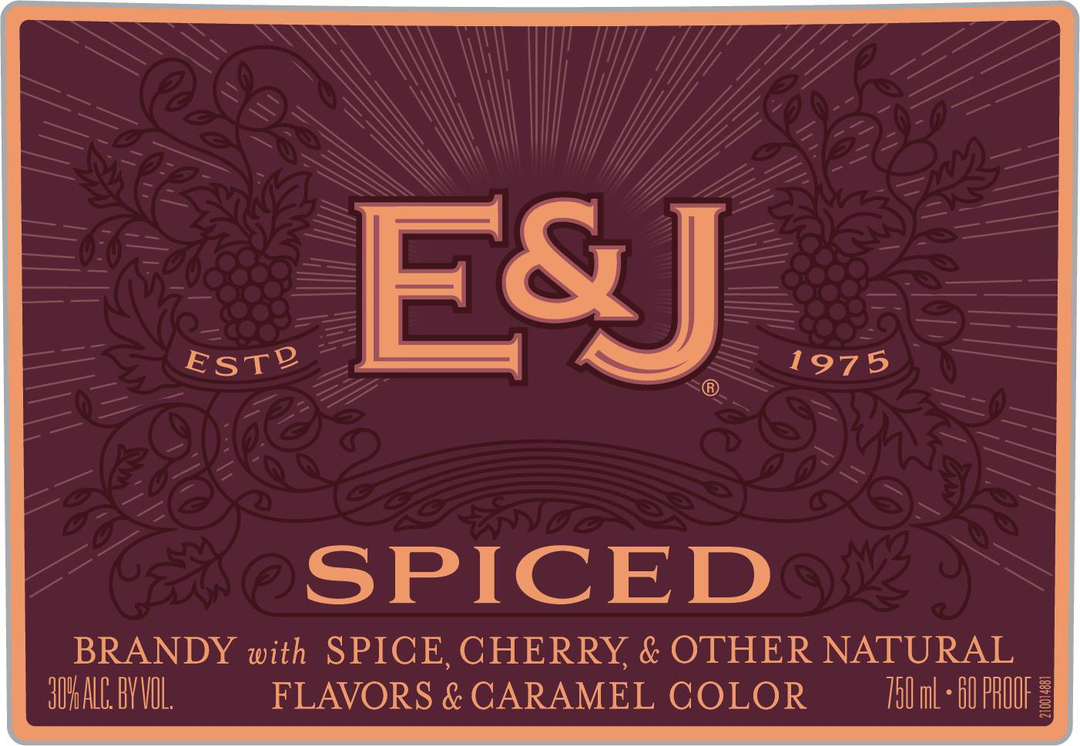 E&J Spiced Brandy Limited Edition 750 ml