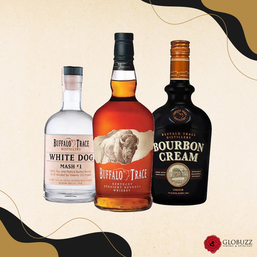 Buffalo Trace Bourbon, Bourbon Cream White Dog Mash #1 Bundle