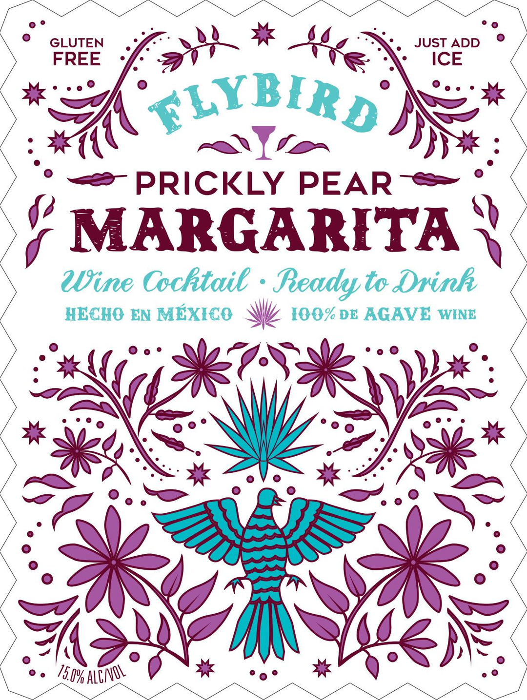 Prickly Pear Margarita Wine Cocktail 750 ml