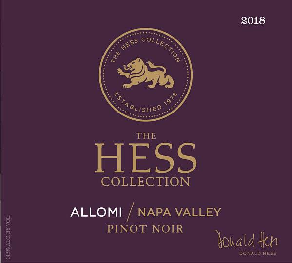 2019 Hess Allomi Pinot Noir 750 Ml