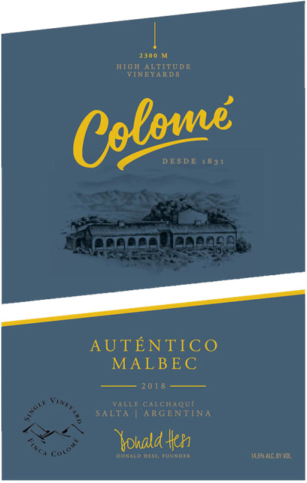 2020 Autentico Malbec 750 ml