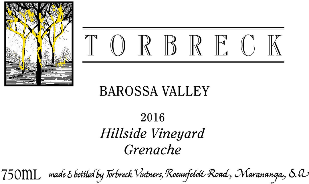 2018 Hillside Vineyard Grenache 750 Ml