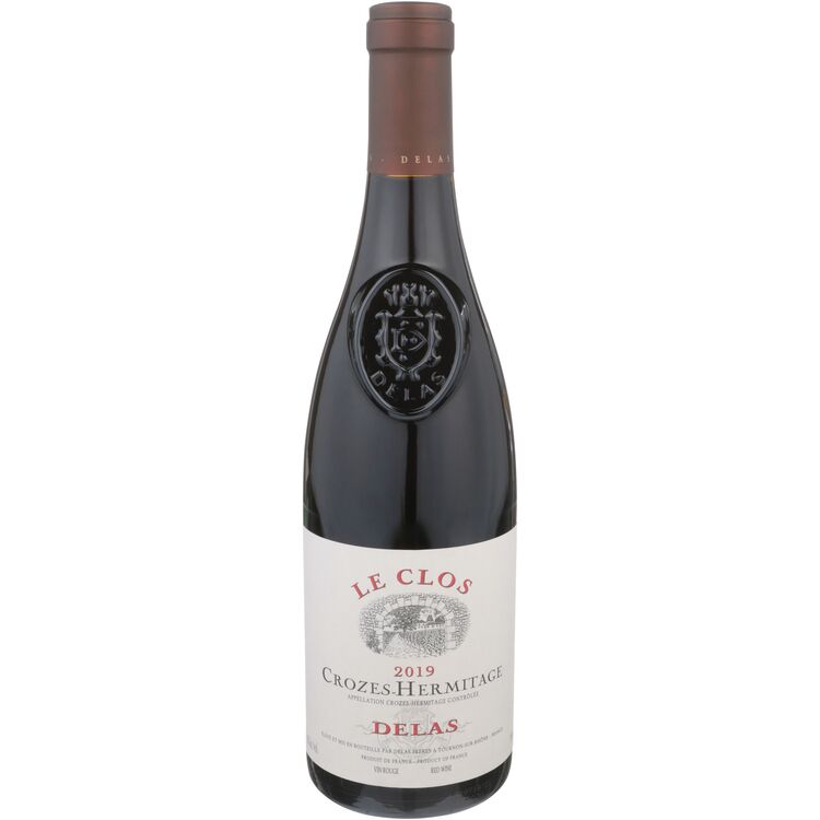 DELAS CROZES HERMITAGE LE CLOS 2019 WOOD BOX 750ML