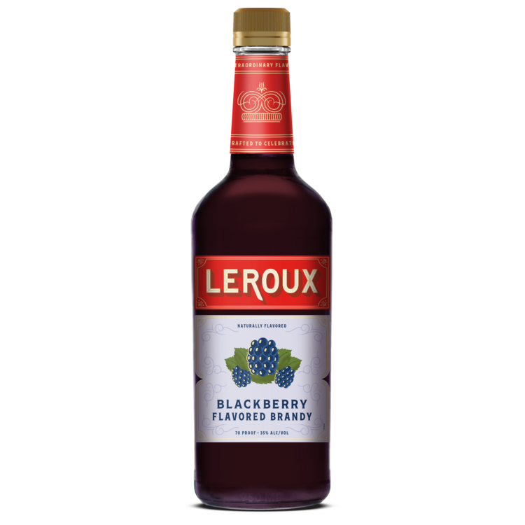 Leroux Blackberry Flavored Brandy 70 750Ml