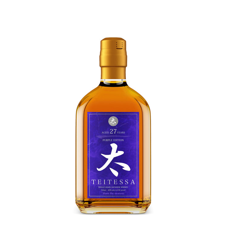 Teitessa Single Grain Japanese Whisky Purple Edition 27 Yr 80 750Ml