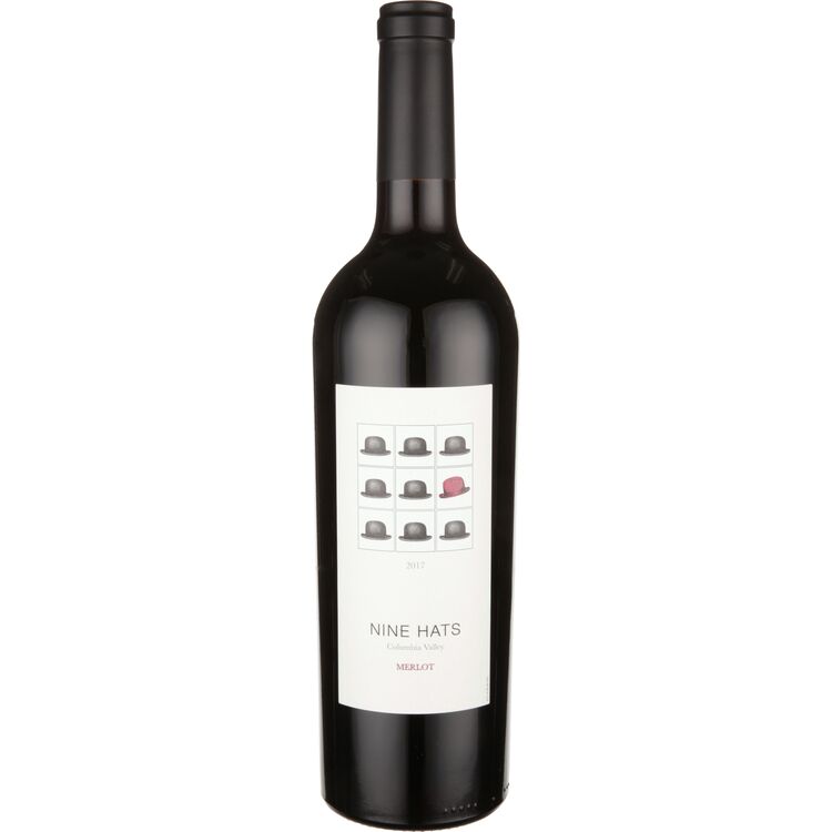 Nine Hats Merlot Columbia Valley 2019 750Ml