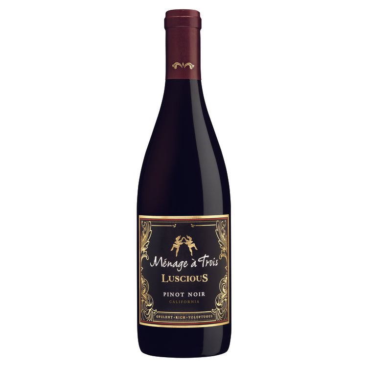 Menage A Trois Pinot Noir Luscious California 750Ml