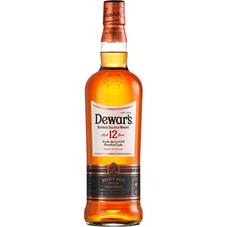 Dewar'S Blended Scotch 12 Yr 80 W/ 1-50Ml 15 Yr 80 & 1-50Ml 18 Yr 80 750Ml