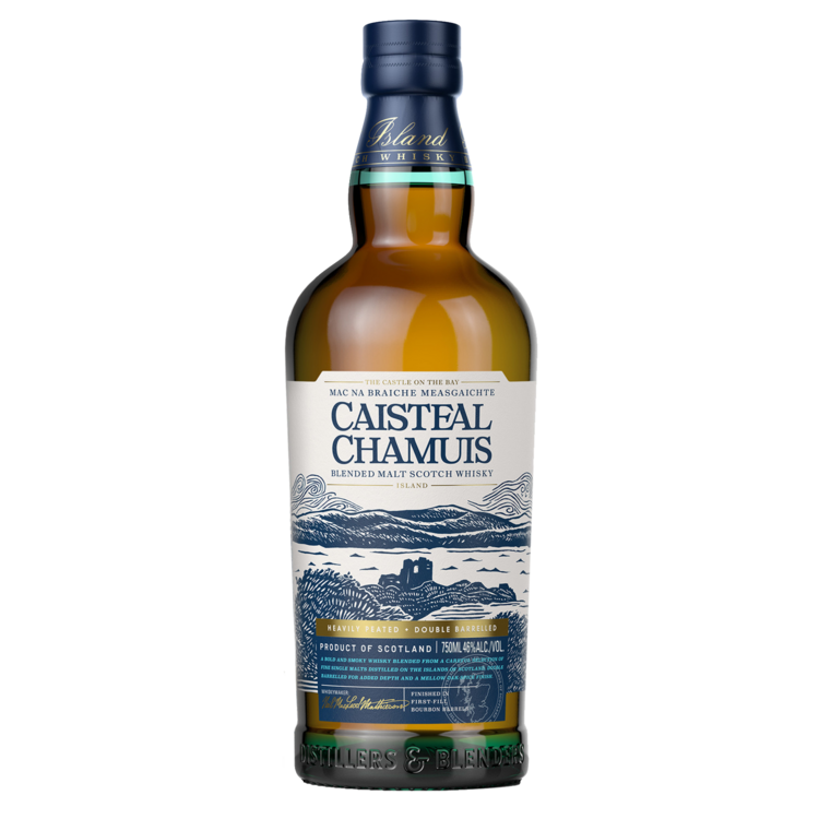 CAISTEAL CHAMUIS BLENDED MALT SCOTCH WHISKY FINISHED IN FIRST FILL BOURBON BARRELS 92 750ML