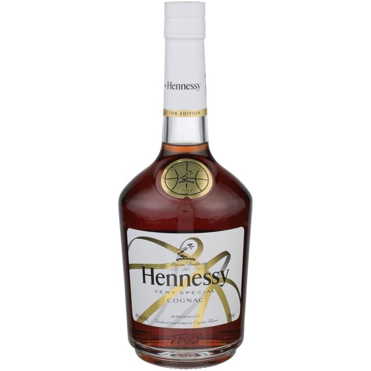 Hennessy Cognac Very Special Nba Collector'S Edition 80 W/ 2022 Nba Gift Box 750Ml