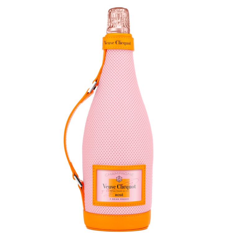 Veuve Clicquot Champagne Brut Rose W/ Designer Gift Box 750Ml