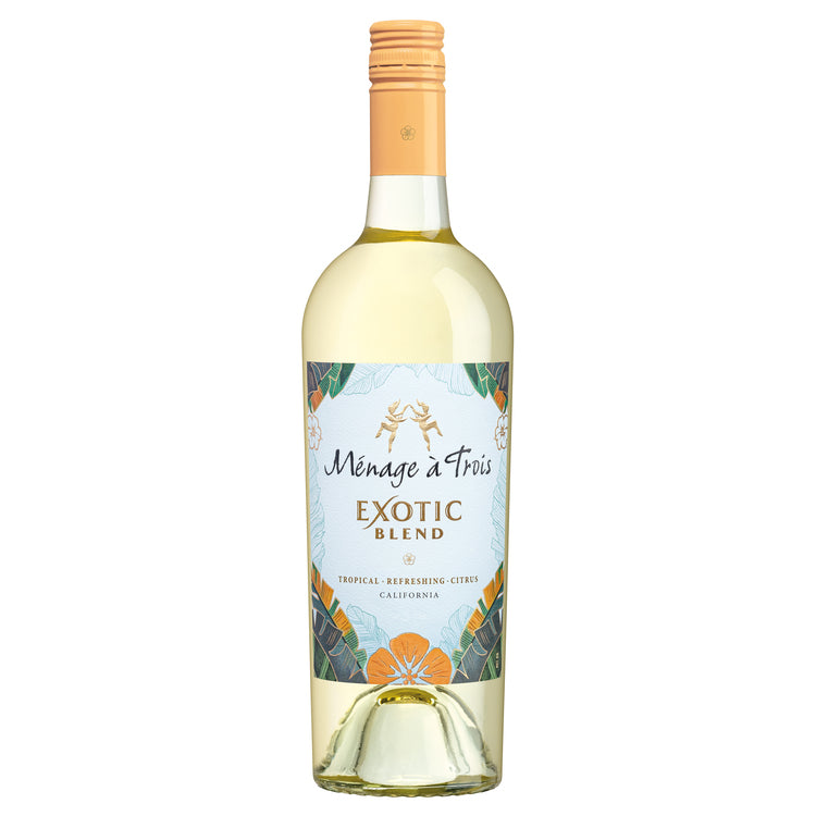 Menage A Trois White Wine Exotic Blend California 750Ml