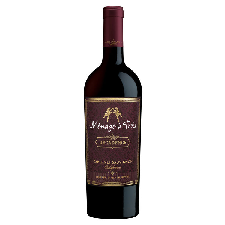 Menage A Trois Cabernet Sauvignon Decadence California 750Ml