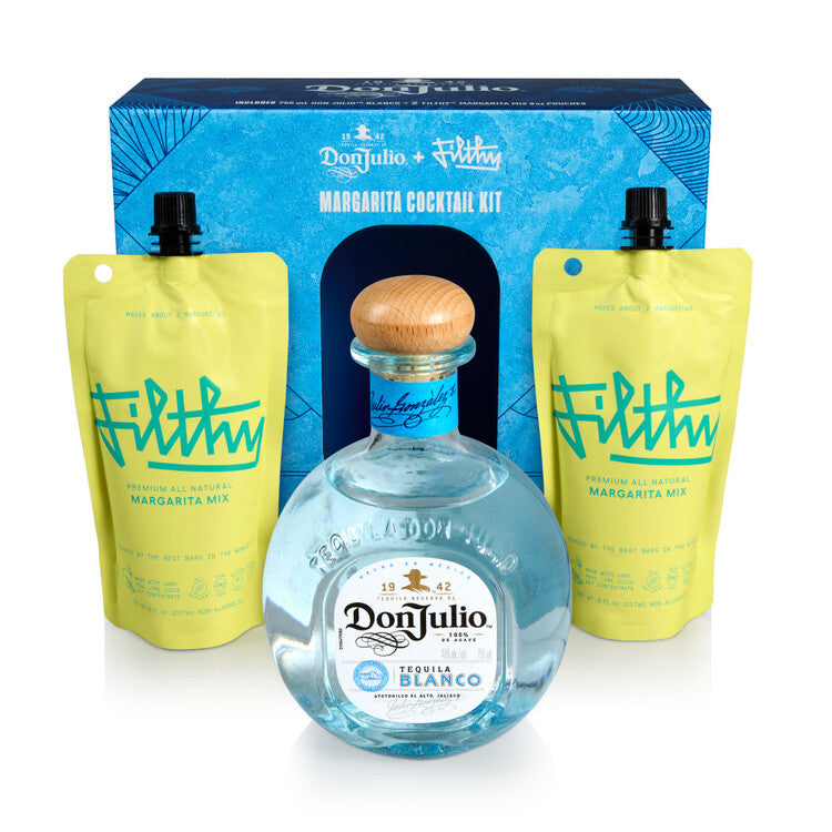 Don Julio Tequila Blanco 80 W/ 2 Filthy Margarita 750Ml