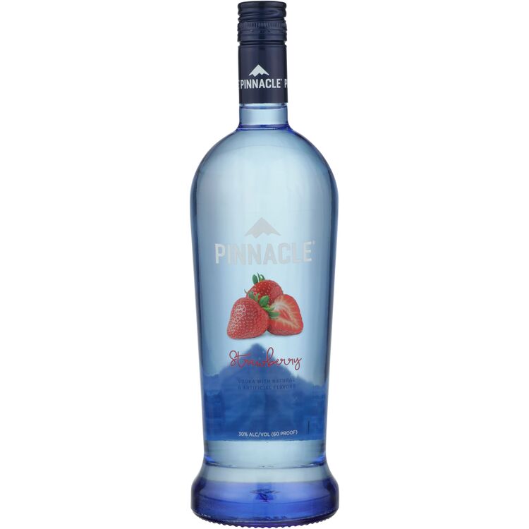 Pinnacle Strawberry Flavored Vodka 60 750Ml