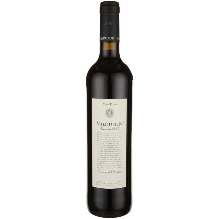 VALDUBON RIBERA DEL DUERO RESERVA 2017 750ML