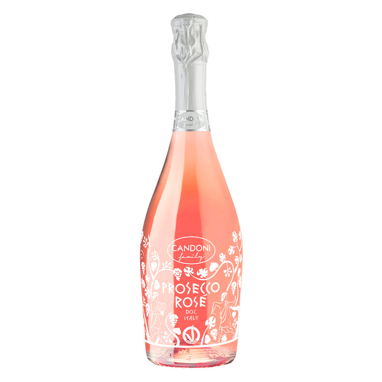 Candoni Prosecco Extra Dry Rose Millesimato 2021 750Ml