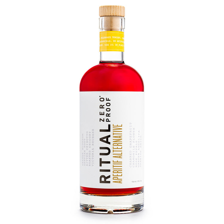 RITUAL ZERO PROOF APERITIF ALTERNATIVE NON-ALCOHOLIC SPIRIT 750ML
