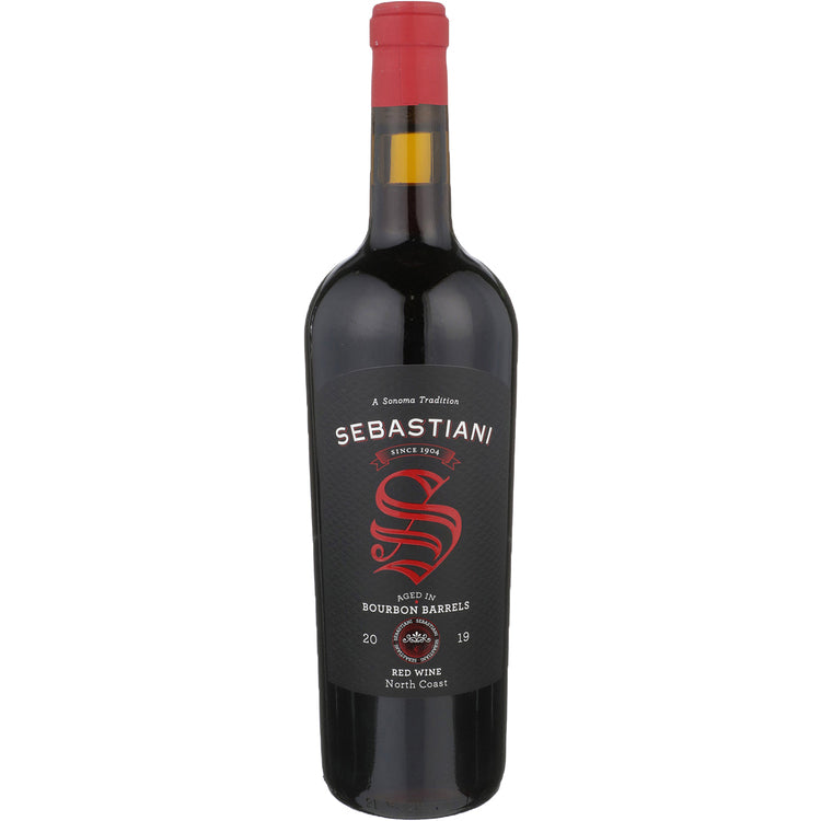 Sebastiani Red Wine Aged In Bourbon Barrels North Coast 2019 750Ml