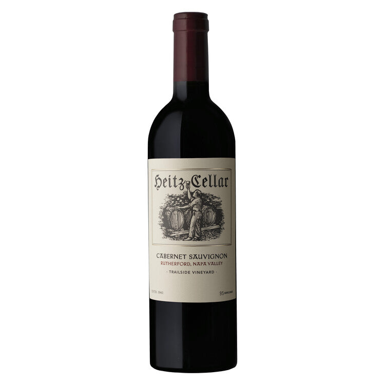 Heitz Cellar Cabernet Sauvignon Trailside Vineyard Napa Valley 2017 Wood Box 750Ml