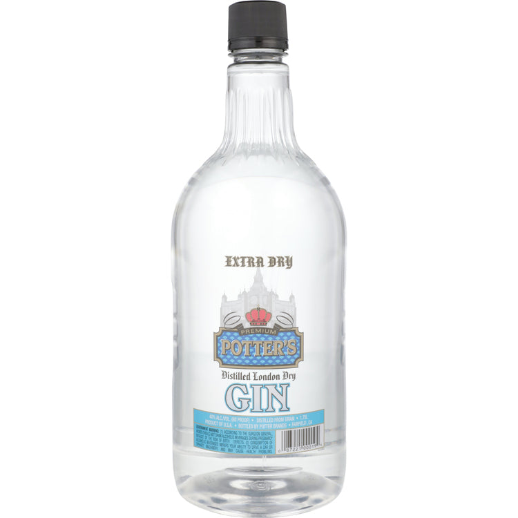 Potter'S London Dry Gin 80 750Ml