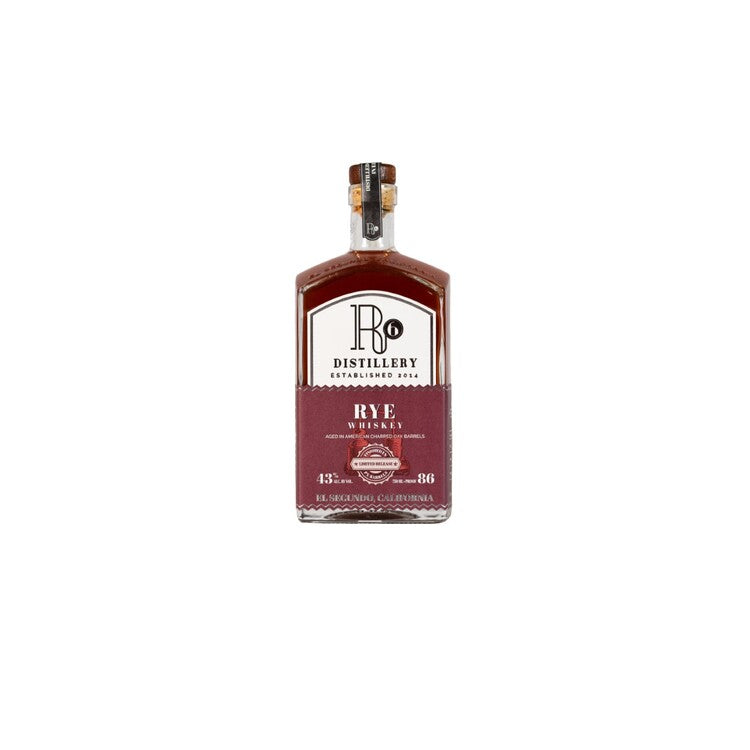 R6 Distillery Straight Rye Whiskey Aged In Px Barrels 4 Yr 86 Limited Edition 750Ml