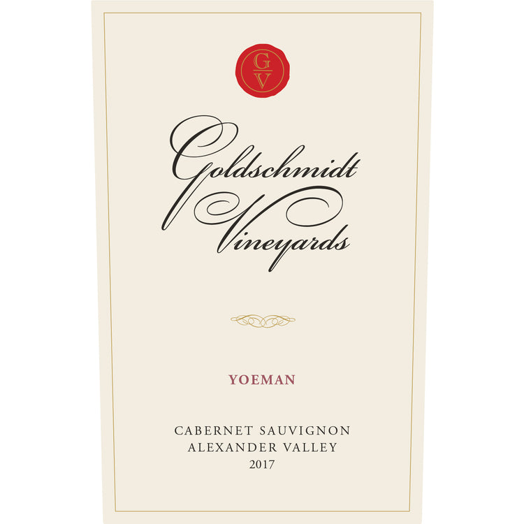 Goldschmidt Vineyard Cabernet Sauvignon Yoeman Vineyard Alexander Valley 2018 750Ml