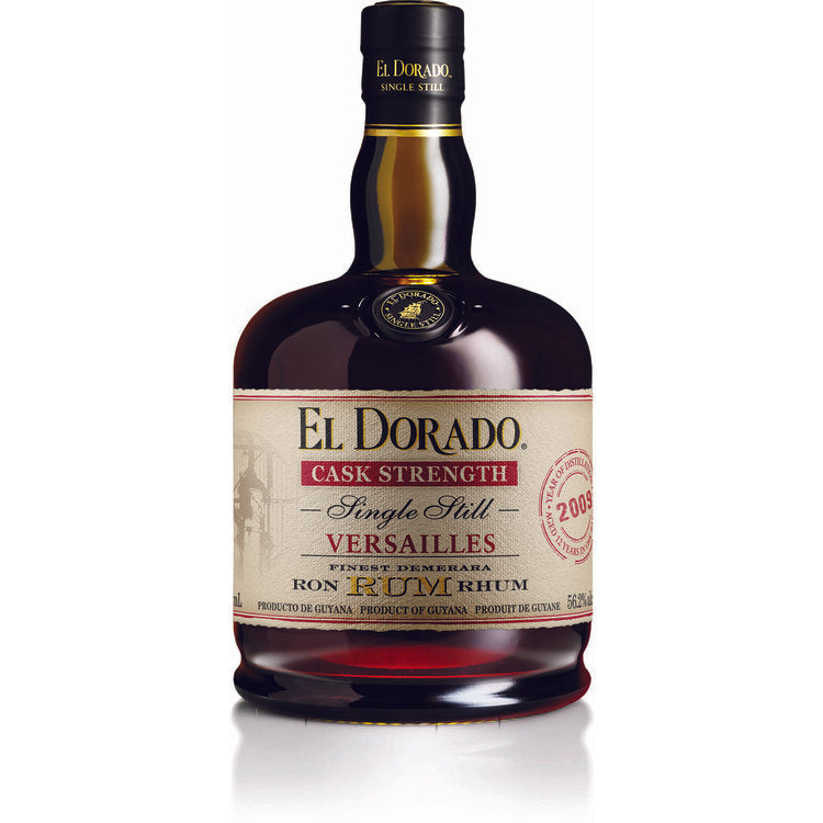 El Dorado Aged Rum Cask Strength Single Still Versailles 12 Yr 112.4 750Ml