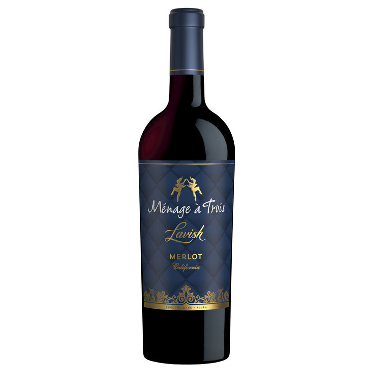 Menage A Trois Merlot Lavish California 750Ml