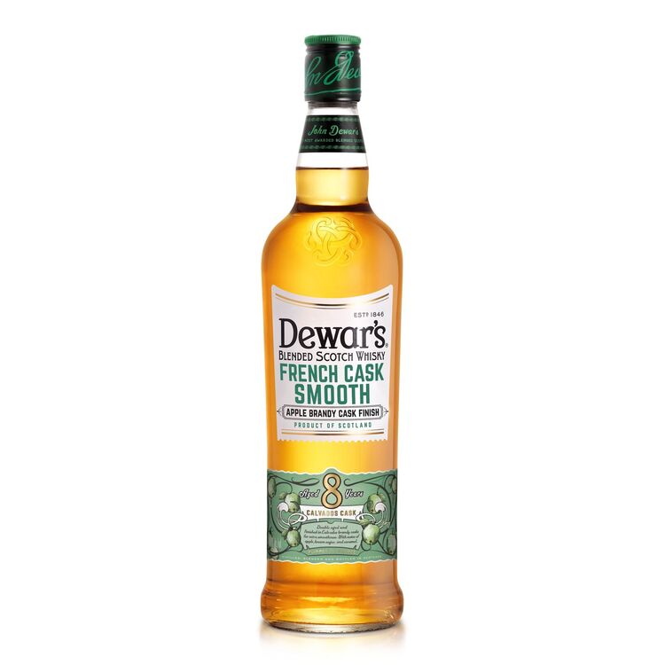 Dewar'S Blended Scotch Whiskey French Cask Smooth Apple Brandy Cask Finish 8 Yr 80 750Ml