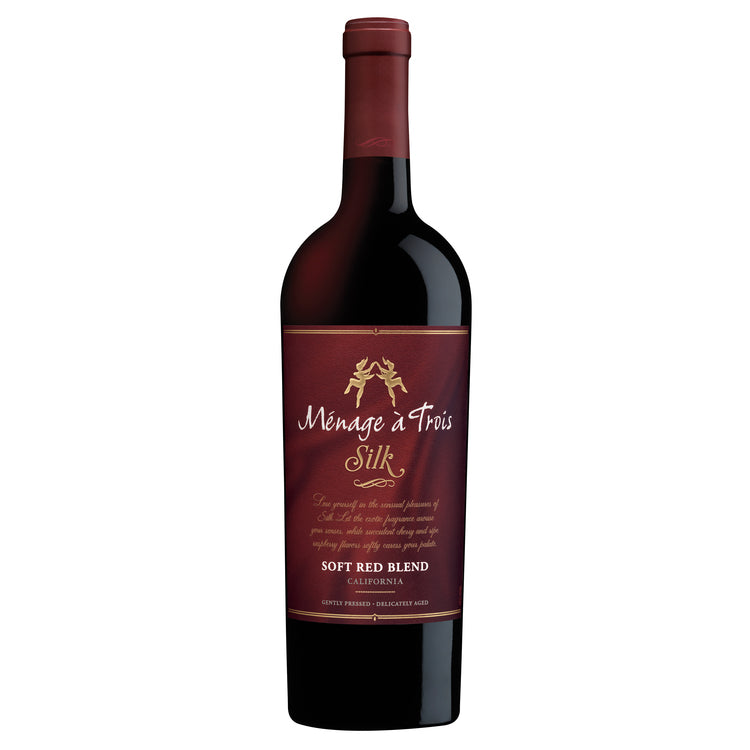 Menage A Trois Soft Red Blend Silk California 750Ml