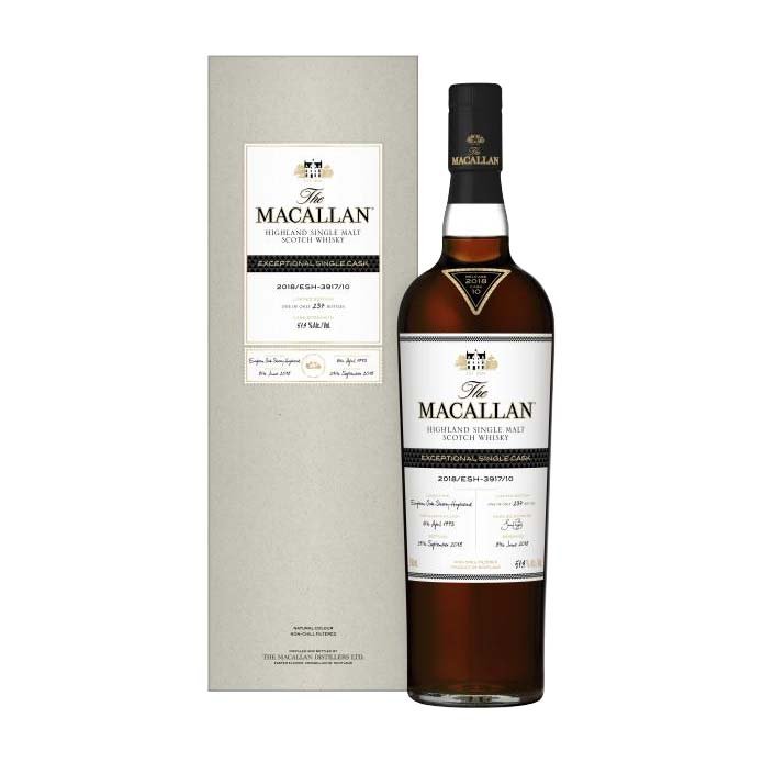 The Macallan Exceptional Single Cask 2018 - 3917 Single Malt Scotch Whisky