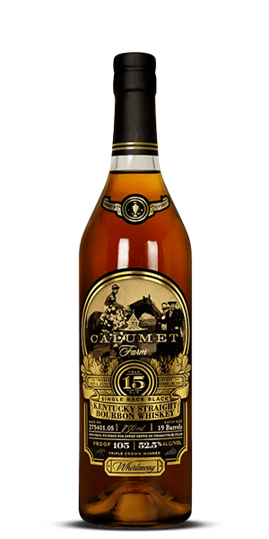 Calumet Farm 15 Year Old Single Rack Black Bourbon Whiskey