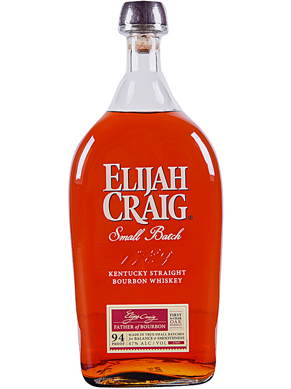 Elijah Craig Small Batch Bourbon Whiskey 1.75L