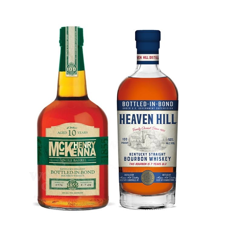Henry McKenna 10 Year & Heaven Hill 7 Year Bottle-In-Bond Bundle