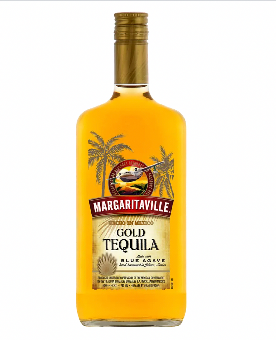 Margaritaville Gold Tequila