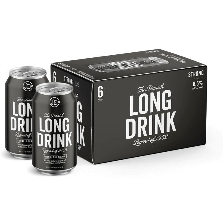 The Finnish Long Drink Company Strong Cocktail 6pk