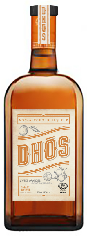 Dhos Orange Non-Alcoholic Spirit 750 ml