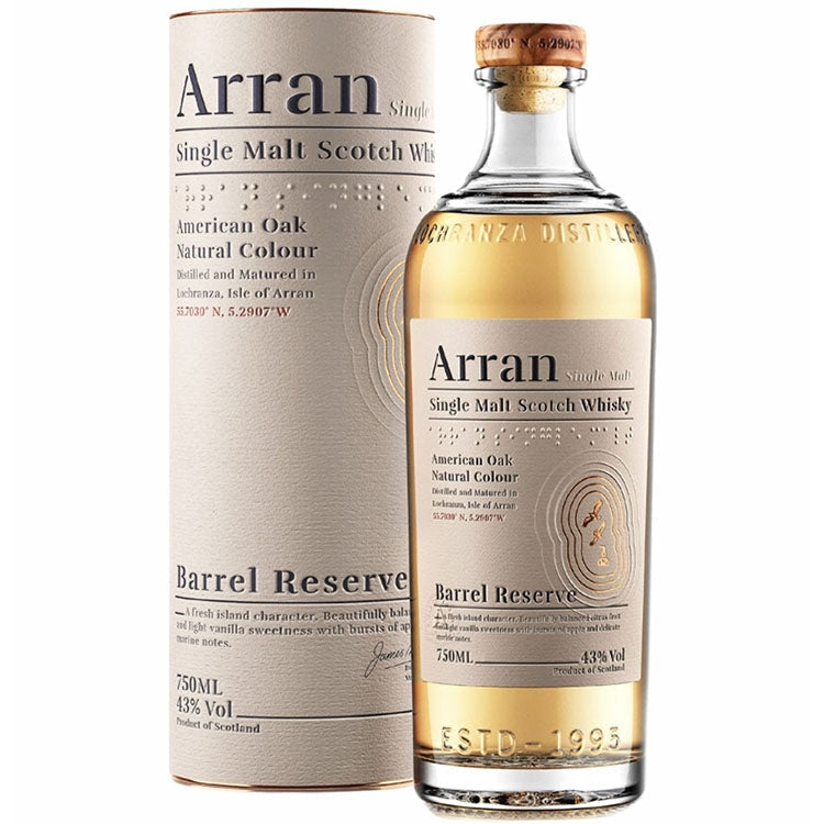 Arran Barrel Reserve Single Malt Scotch Whisky 750ml