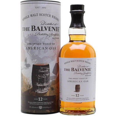 Balvenie 12 Year Toasted Oak Scotch Whisky (Limit 1)