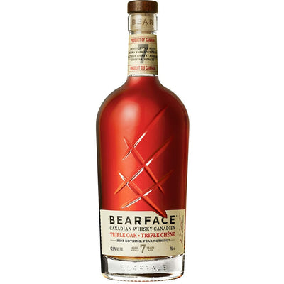 Bearface 7 Year Triple Oak Canadian Whisky 750ml