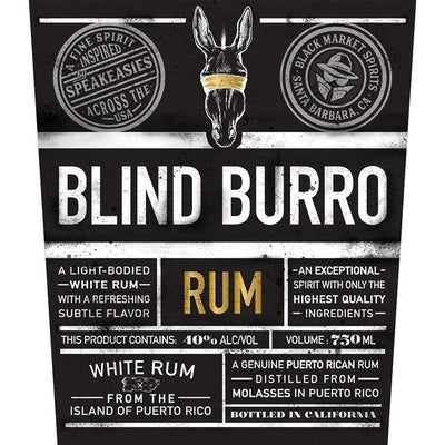 Blind Burro Rum 750ml