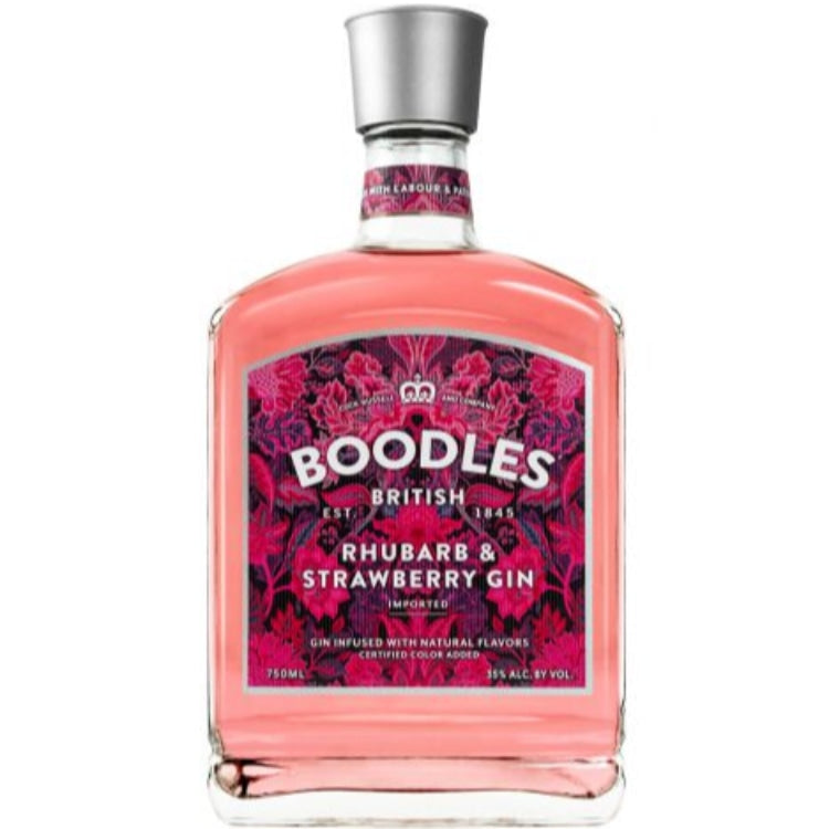 Boodles Strawberry Rhubarb Gin 750ml