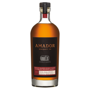 Amador Whiskey Double Barrel Cabernet Sauvignon Finished Bourbon Whiskey 750 ml